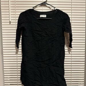 Black 3/4 Sleeve Dress